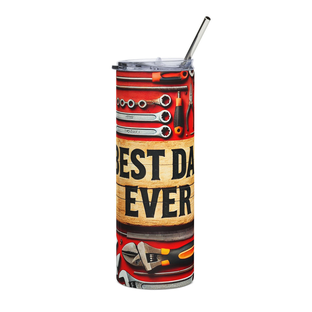 "Best Dad Ever" Toolset Stainless Steel Travel Cup