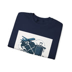 Travel Sweatshirt – "Ready for Takeoff" Crewneck for Travelers