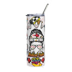 Medical Coder Life 20oz Stainless Steel Tumbler – Cute Healthcare Icons