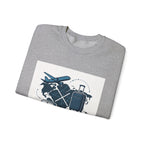 Travel Sweatshirt – "Ready for Takeoff" Crewneck for Travelers