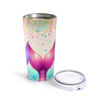 Mermaid Tail  — Colorful Underwater Bubble Stainless Travel Cup