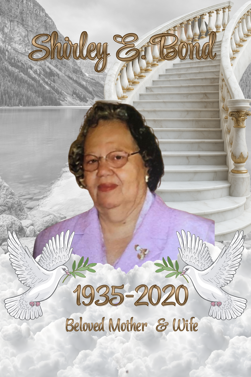 Memorial Funeral Cards – Personalized Tribute Keepsakes - 4x6