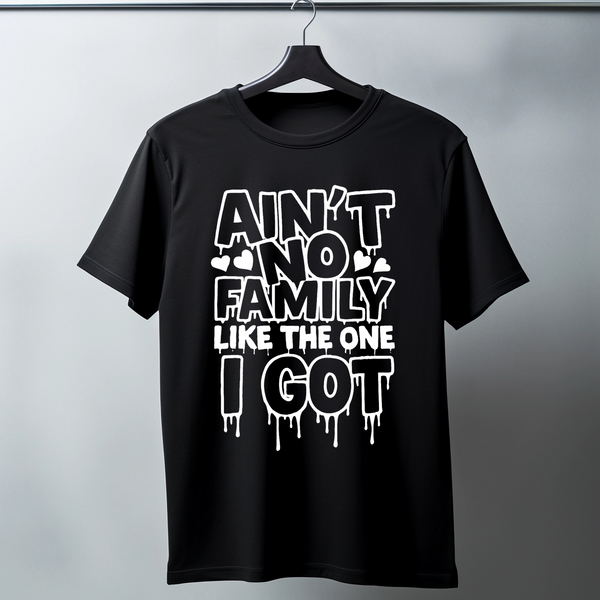 Ain’t No Family Like the One I Got – Customizable T-Shirt